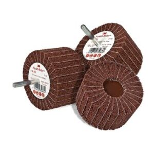 3M CB-ZS Roue à lamelles 75 x 45 mm Grain 60 - Publicité 3M CB-ZS Roue à lamelles 75 x 45 mm Grain 60 - Publicité