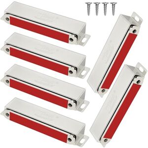 Jiayi Aimant Porte Placard Loquet Magnétiques 6 Pièces Acier Inoxydable Loqueteaux Aimant Force de Traction Jusqu'à 40 kg Fermeture Meuble Aimant Puissant Robuste pour Tiroirs Porte de Douche Armoire - Publicité Jiayi Aimant Porte Placard Loquet Magnétiques 6 Pièces Acier Inoxydable Loqueteaux Aimant Force de Traction Jusqu'à 40 kg Fermeture Meuble Aimant Puissant Robuste pour Tiroirs Porte de Douche Armoire - Publicité