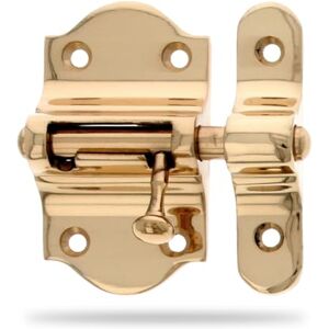 Amig - Verrou Porte Modèle 720 Laiton 40 mm Vis incluses Idéal pour portes et fenêtres Finition : Polie - Publicité Amig - Verrou Porte Modèle 720 Laiton 40 mm Vis incluses Idéal pour portes et fenêtres Finition : Polie - Publicité