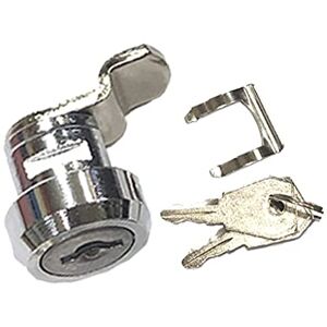 WATERBELINE Serrure de sécurité pour armoire avec 2 clés Serrures de tiroir en métal pour dossiers sécurisés Tiroirs Boîte aux lettres Serrure à cylindre pour unités de stockage Avec clés Verrou de - Publicité WATERBELINE Serrure de sécurité pour armoire avec 2 clés Serrures de tiroir en métal pour dossiers sécurisés Tiroirs Boîte aux lettres Serrure à cylindre pour unités de stockage Avec clés Verrou de - Publicité