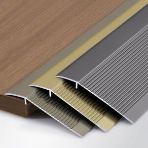 HDPQNHWA Barre De Seuil, Barre De Seuil Multiniveau, 10cm Large Bande Transition Sol, Seuil De Porte Aluminium pour Joindre Les Interstices du Sol, Barre De Seuil Rattrapage De Niveau-Gold L 0.9m - Publicité HDPQNHWA Barre De Seuil, Barre De Seuil Multiniveau, 10cm Large Bande Transition Sol, Seuil De Porte Aluminium pour Joindre Les Interstices du Sol, Barre De Seuil Rattrapage De Niveau-Gold L 0.9m - Publicité