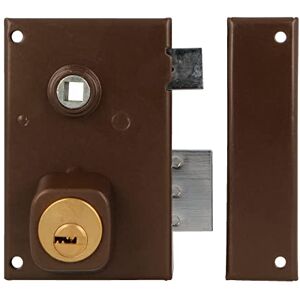 Amig Serrure à Superposition 75N Sécurité Renforcée, Installation Facile Résistant à la Rouille, Corrosion Clés 5 Points, Poignée Carrée, Marron, 72x112 mm - Publicité Amig Serrure à Superposition 75N Sécurité Renforcée, Installation Facile Résistant à la Rouille, Corrosion Clés 5 Points, Poignée Carrée, Marron, 72x112 mm - Publicité