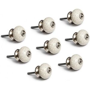 NACNIC - CerámicaRosa - Rose et Blanc - 40mm - Cabinet Knobs - Publicité NACNIC - CerámicaRosa - Rose et Blanc - 40mm - Cabinet Knobs - Publicité