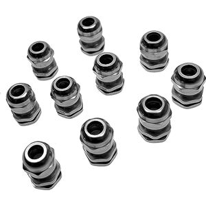 ALKAN Lot de 10 presse-étoupe gegenmutter en laiton nickelé avec système métrique m12 de diamètre du câble 3–6.5 mm et diamètre : 12 mm (0–12.2 iP68 dans boîte de rangement - Publicité ALKAN Lot de 10 presse-étoupe gegenmutter en laiton nickelé avec système métrique m12 de diamètre du câble 3–6.5 mm et diamètre : 12 mm (0–12.2 iP68 dans boîte de rangement - Publicité