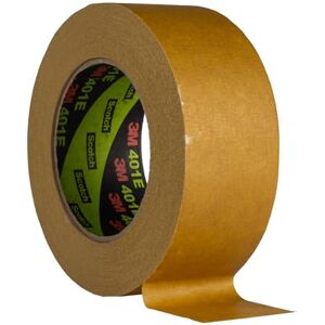 3M 7100042954 Ruban Adhésif de Masquage Papier Crêpé 401E 48 mm x 50 m Marron Lot de 20 - Publicité 3M 7100042954 Ruban Adhésif de Masquage Papier Crêpé 401E 48 mm x 50 m Marron Lot de 20 - Publicité