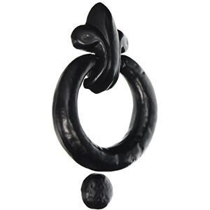 Merriway Heurtoir de porte épais antique BH05811-130 x 95 mm Noir - Publicité Merriway Heurtoir de porte épais antique BH05811-130 x 95 mm Noir - Publicité