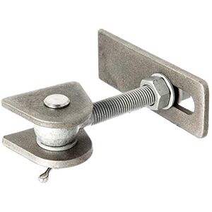 Alberts 411145 Penture de portail pour ouverture à 180° modèle long vis et écrous galvanisés à chaud, boulons et goupilles fendues en acier inoxydable filetage M20 - Publicité Alberts 411145 Penture de portail pour ouverture à 180° modèle long vis et écrous galvanisés à chaud, boulons et goupilles fendues en acier inoxydable filetage M20 - Publicité