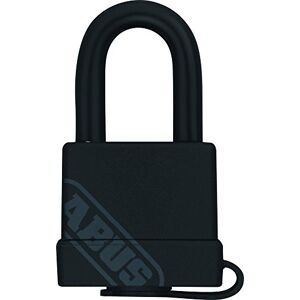 ABUS Cadenas laiton 70/35 Résistant aux intempéries corps de serrure en laiton enrobage plastique résistant aux chocs de sécurité 4 noir - Publicité ABUS Cadenas laiton 70/35 Résistant aux intempéries corps de serrure en laiton enrobage plastique résistant aux chocs de sécurité 4 noir - Publicité