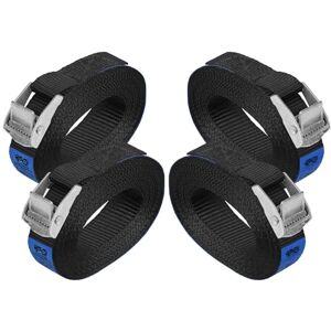 BB Sport Sangle à Griffe Sangle d'arrimage Sangle de Fixation Noir 1m 2,5m 4m 6m Charge maximale 250 kg DIN en 12195-2, 4 pièces 2.5 cm x 2.5 m - Publicité BB Sport Sangle à Griffe Sangle d'arrimage Sangle de Fixation Noir 1m 2,5m 4m 6m Charge maximale 250 kg DIN en 12195-2, 4 pièces 2.5 cm x 2.5 m - Publicité