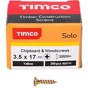 TIMco - 35017SOLOC Solo - 3,5 x 17mm - PZ2 CSK - Vis - Publicité TIMco - 35017SOLOC Solo - 3,5 x 17mm - PZ2 CSK - Vis - Publicité