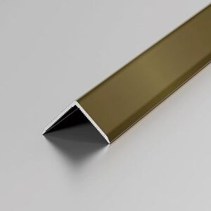 HAOKKV Profilé d'angle en L, Bande De Seuil en Aluminium, Bande De Transition Sol, Protections d'angle, Jointure De Bordure De Sol, 100cm(3pcs)(Matte Champagne,1 * 1cm) - Publicité HAOKKV Profilé d'angle en L, Bande De Seuil en Aluminium, Bande De Transition Sol, Protections d'angle, Jointure De Bordure De Sol, 100cm(3pcs)(Matte Champagne,1 * 1cm) - Publicité