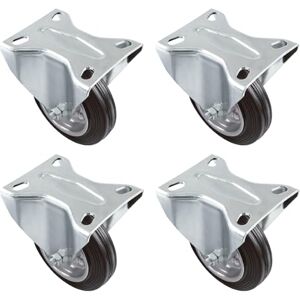 Amig Pack de 4 Roulettes Fixes Ø 100 mm Roulettes pour Déplacer des Meubles ou des Électroménagers Poids Maximum 100 kg Pour Déplacer des Meubles Lourds Roulements à Rouleaux - Publicité Amig Pack de 4 Roulettes Fixes Ø 100 mm Roulettes pour Déplacer des Meubles ou des Électroménagers Poids Maximum 100 kg Pour Déplacer des Meubles Lourds Roulements à Rouleaux - Publicité