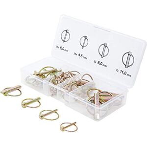 BGS Do it yourself BGS Diy 88195 Assortiment de goupilles à clip Ø boulon 4,5-11 mm 32 pièces - Publicité BGS Do it yourself BGS Diy 88195 Assortiment de goupilles à clip Ø boulon 4,5-11 mm 32 pièces - Publicité