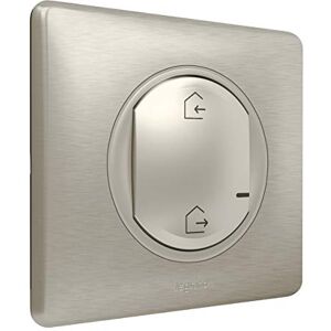 Legrand Commande Générale Départ/Arrivée pour Contrôle Associé de Lumières, Volets Roulants, Prises Connectées Installation Connectée Dooxie with Netatmo Complet Finition Titane 199176 - Publicité Legrand Commande Générale Départ/Arrivée pour Contrôle Associé de Lumières, Volets Roulants, Prises Connectées Installation Connectée Dooxie with Netatmo Complet Finition Titane 199176 - Publicité