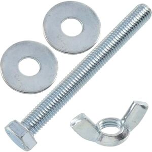 AERZETIX Kit ensemble de 5 écrous papillons à oreilles M12 + 10 rondelles plates larges pour vis M12 + 5 boulons M12x110 mm à tête hexagonale en acier - Publicité AERZETIX Kit ensemble de 5 écrous papillons à oreilles M12 + 10 rondelles plates larges pour vis M12 + 5 boulons M12x110 mm à tête hexagonale en acier - Publicité