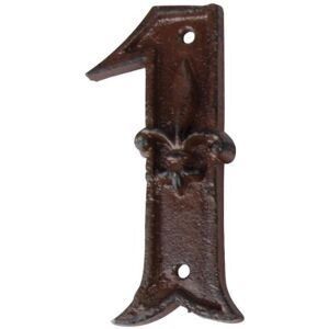 Esschert Fallen Fruits DB62-1 Numéro de Maison 1 - Publicité Esschert Fallen Fruits DB62-1 Numéro de Maison 1 - Publicité