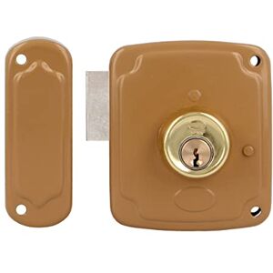 Amig Verrou de superposition en acier Sécurité renforcée pour les portes Installation facile Résistant à la corrosion Modèle 22557 3 Clés Incluses, ou, 72PU-120, Acier - Publicité Amig Verrou de superposition en acier Sécurité renforcée pour les portes Installation facile Résistant à la corrosion Modèle 22557 3 Clés Incluses, ou, 72PU-120, Acier - Publicité