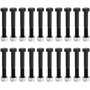 EMSea Lot de 20 boulons de cisaillement pour arbre de prise de force M8 x 55 mm Pièce de rechange avec écrous de verrouillage M8 Nyloc compatibles avec Lely Welger Presse Tondeuse Souffleur Feeder - Publicité EMSea Lot de 20 boulons de cisaillement pour arbre de prise de force M8 x 55 mm Pièce de rechange avec écrous de verrouillage M8 Nyloc compatibles avec Lely Welger Presse Tondeuse Souffleur Feeder - Publicité