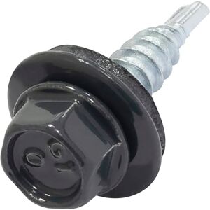 AERZETIX C73100 Lot de 80 Vis à tôle autoperceuses Ø4.8x20 mm + rondelle d'étanchéité EPDM RAL 7016 DIN 7504K empreinte de la tête 8 mm hexagonale en acier au carbone finition zinguée - Publicité AERZETIX C73100 Lot de 80 Vis à tôle autoperceuses Ø4.8x20 mm + rondelle d'étanchéité EPDM RAL 7016 DIN 7504K empreinte de la tête 8 mm hexagonale en acier au carbone finition zinguée - Publicité