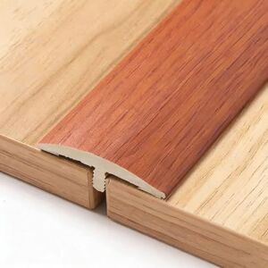 Barre de Seuil en PVC Bande de Transition autocollante forme de T Cache-joint for sol en bois Imperméable for portes, sols et murs(8,3PCS 90cm/3ft) - Publicité Barre de Seuil en PVC Bande de Transition autocollante forme de T Cache-joint for sol en bois Imperméable for portes, sols et murs(8,3PCS 90cm/3ft) - Publicité