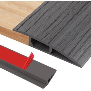 ZTVOWTO 200cm*7cm Barre de Seuil de Rattrapage de Niveau, Barre de Seuil en PVC pour des Hauteurs de 12 à 15mm, pour Tapis, Sols, Seuils de Porte et Bords(A5015,Grain de Bois Gris Foncé) - Publicité ZTVOWTO 200cm*7cm Barre de Seuil de Rattrapage de Niveau, Barre de Seuil en PVC pour des Hauteurs de 12 à 15mm, pour Tapis, Sols, Seuils de Porte et Bords(A5015,Grain de Bois Gris Foncé) - Publicité