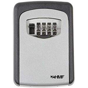 HMF 326-02 Boîte à Clés, Serrure avec Combinaisons à 4 chiffres, 12,2 x 8,7 x 4 cm, noire - Publicité HMF 326-02 Boîte à Clés, Serrure avec Combinaisons à 4 chiffres, 12,2 x 8,7 x 4 cm, noire - Publicité