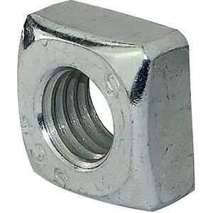 AERZETIX C45452 Lot de 20 écrous carrés chanfreinés M10 en acier zingué 5.8 filetage métrique femelle pour clé de 8mm bricolage couleur argent - Publicité AERZETIX C45452 Lot de 20 écrous carrés chanfreinés M10 en acier zingué 5.8 filetage métrique femelle pour clé de 8mm bricolage couleur argent - Publicité