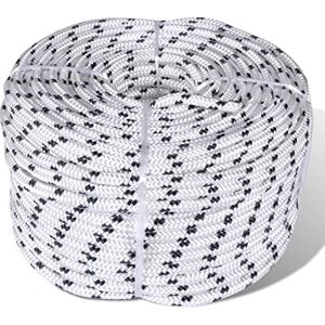 vidaXL Corde Bateau Tressée Polyester 8 mm 250 m Blanc Gréement Corde Levage - Publicité vidaXL Corde Bateau Tressée Polyester 8 mm 250 m Blanc Gréement Corde Levage - Publicité