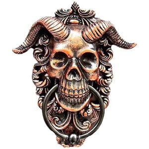 Stgbcst Heurtoir de porte gothique à suspendre En résine 3D Motif tête de mort Décoration murale 10,5 x 13 cm Décoration murale moderne - Publicité Stgbcst Heurtoir de porte gothique à suspendre En résine 3D Motif tête de mort Décoration murale 10,5 x 13 cm Décoration murale moderne - Publicité