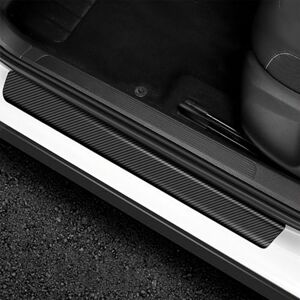 CWCHUHAI 4 Pièces Protection Seuil de Porte Voiture pour XPENG G6 2023 Accessoire, Fibre de Carbone Seuil de Porte Voiture - Publicité CWCHUHAI 4 Pièces Protection Seuil de Porte Voiture pour XPENG G6 2023 Accessoire, Fibre de Carbone Seuil de Porte Voiture - Publicité