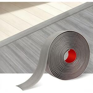 SANLIUBA 2m*4cm Barre de Seuil Adhesive,Bande De Transition Flexible pour Sol, Grain de Bois Bande de Recouvrement pour Combler Les Espaces Entre Les Sols (Grain De Bois Gris) - Publicité SANLIUBA 2m*4cm Barre de Seuil Adhesive,Bande De Transition Flexible pour Sol, Grain de Bois Bande de Recouvrement pour Combler Les Espaces Entre Les Sols (Grain De Bois Gris) - Publicité