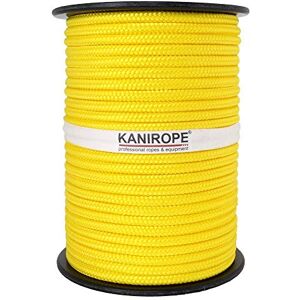 Kanirope ® Corde Cordage PP Polypropylène MULTIBRAID 14mm 250m Jaune (1132) tressée - Publicité Kanirope ® Corde Cordage PP Polypropylène MULTIBRAID 14mm 250m Jaune (1132) tressée - Publicité