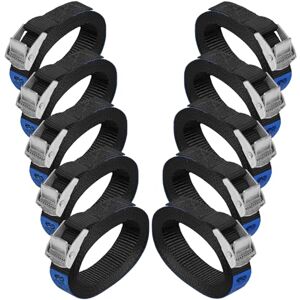 BB Sport Sangle à Griffe Sangle d'arrimage Sangle de Fixation Noir 1m 2,5m 4m 6m Charge maximale 250 kg DIN en 12195-2, 10 pièces 2.5 cm x 1 m - Publicité BB Sport Sangle à Griffe Sangle d'arrimage Sangle de Fixation Noir 1m 2,5m 4m 6m Charge maximale 250 kg DIN en 12195-2, 10 pièces 2.5 cm x 1 m - Publicité