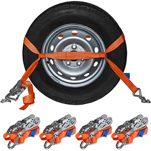 BB Sport Sangles d'arrimage pour Transport Voiture Lot de 4 Sangles de Serrage 2,9 m Sangle sécuriser Les Roues sur remorques 2000 daN DIN en 12195-2 - Publicité BB Sport Sangles d'arrimage pour Transport Voiture Lot de 4 Sangles de Serrage 2,9 m Sangle sécuriser Les Roues sur remorques 2000 daN DIN en 12195-2 - Publicité