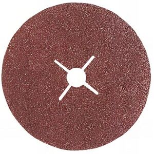 Leman Lot de 25 disques fibre corindon brun D. 125 mm Gr. 24 pour bois et métaux 6112524 - Publicité Leman Lot de 25 disques fibre corindon brun D. 125 mm Gr. 24 pour bois et métaux 6112524 - Publicité