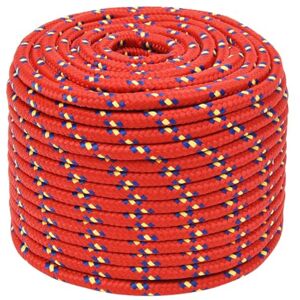 vidaXL Corde de Bateau Corde de Levage Câble d'Amarrage Ancrage Navire Lignes de Gréement Corde à Linge Rouge 14 mm 100 m Polypropylène - Publicité vidaXL Corde de Bateau Corde de Levage Câble d'Amarrage Ancrage Navire Lignes de Gréement Corde à Linge Rouge 14 mm 100 m Polypropylène - Publicité