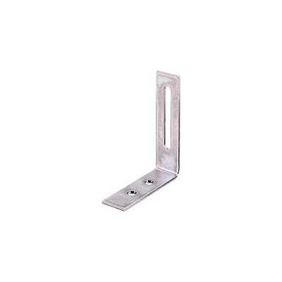 Alberts 847623 Équerre réglable avec trou oblong électro-galvanisé, passivé à couche épaisse 65 x 80 x 20 mm kit de 25 - Publicité Alberts 847623 Équerre réglable avec trou oblong électro-galvanisé, passivé à couche épaisse 65 x 80 x 20 mm kit de 25 - Publicité