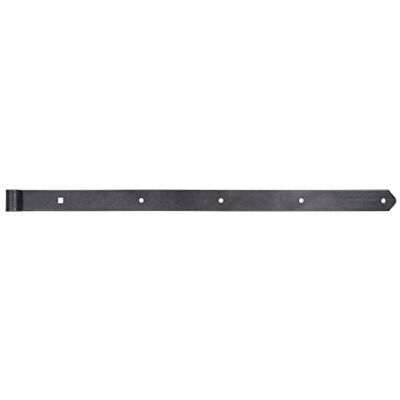 Alberts 301507 DURAVIS®®Penture droite, bout arrondi couleur noir diamant, double plastification gond Ø 16 mm 800 x 45 mm - Publicité Alberts 301507 DURAVIS®®Penture droite, bout arrondi couleur noir diamant, double plastification gond Ø 16 mm 800 x 45 mm - Publicité