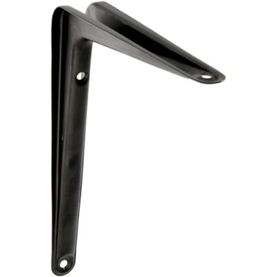 Amig Support pour Étagère Murale Équerre en Acier 200x150 mm Couleur Noire Résistant jusqu’à 35 Kg Angle pour Étagères Support pour Tablettes Facile à Installer - Publicité Amig Support pour Étagère Murale Équerre en Acier 200x150 mm Couleur Noire Résistant jusqu’à 35 Kg Angle pour Étagères Support pour Tablettes Facile à Installer - Publicité