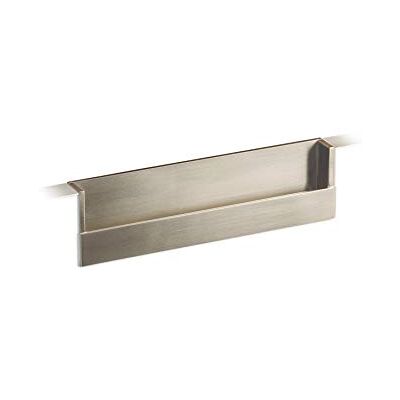 Gedotec Poignée de meuble à encastrer en coquillage pour placards de cuisine – Plat – Poignée encastrée – Aspect acier inoxydable – Poignée coquille pour meubles - Publicité Gedotec Poignée de meuble à encastrer en coquillage pour placards de cuisine – Plat – Poignée encastrée – Aspect acier inoxydable – Poignée coquille pour meubles - Publicité