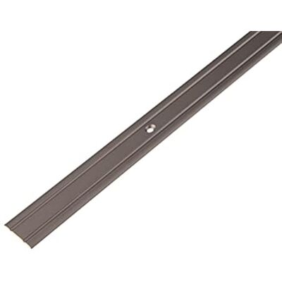 Alberts 484156 Barre de seuil avec deux rainures aluminium, couleur bronze, anodisée 900 x 25 mm - Publicité Alberts 484156 Barre de seuil avec deux rainures aluminium, couleur bronze, anodisée 900 x 25 mm - Publicité