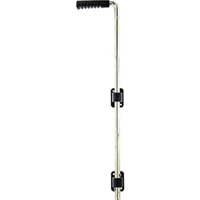 Alberts 207069 Verrou baïonnette passivé, avec équerre de guidage et poignée, en noir boulon Ø 16 mm 600 mm écartement boulon portail 40 mm - Publicité Alberts 207069 Verrou baïonnette passivé, avec équerre de guidage et poignée, en noir boulon Ø 16 mm 600 mm écartement boulon portail 40 mm - Publicité