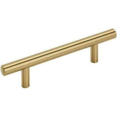 Amerock Poignée d'armoire Bronze champagne 96 mm de centre à centre Poignées de barre 1 lot Poignée de tiroir Quincaillerie d'armoire - Publicité Amerock Poignée d'armoire Bronze champagne 96 mm de centre à centre Poignées de barre 1 lot Poignée de tiroir Quincaillerie d'armoire - Publicité
