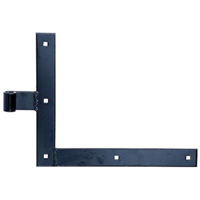 Alberts 306342 Penture équerre bout droit ou queue de carpe pour le haut ou le bas laquée noire gond Ø 14 mm 250 x 300 x 35 mm - Publicité Alberts 306342 Penture équerre bout droit ou queue de carpe pour le haut ou le bas laquée noire gond Ø 14 mm 250 x 300 x 35 mm - Publicité
