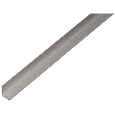 Alberts 029993 Cornière Aluminium anodisé, couleur argent 1000 x 9,5 x 7,5 mm - Publicité Alberts 029993 Cornière Aluminium anodisé, couleur argent 1000 x 9,5 x 7,5 mm - Publicité