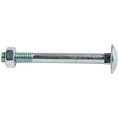 Merriway Bulk Hardware BH02145 Boulon de carrosserie / écrou plaqué au zinc, Set de 2 Pièces - Publicité Merriway Bulk Hardware BH02145 Boulon de carrosserie / écrou plaqué au zinc, Set de 2 Pièces - Publicité