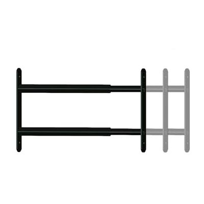 AFBAT GRILLE DE DEFENSE EXTENSIBLE 2 barreaux 48 à 90cm noir - Publicité AFBAT GRILLE DE DEFENSE EXTENSIBLE 2 barreaux 48 à 90cm noir - Publicité