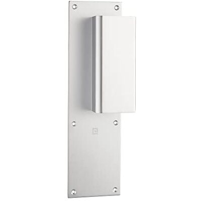 HERACLES Poignée palière aluminium type Bastille 70x250mm argent bec de cane I-231103 - Publicité HERACLES Poignée palière aluminium type Bastille 70x250mm argent bec de cane I-231103 - Publicité