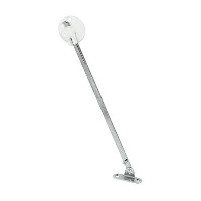 Gedotec Ferrure à clapet pour portes de meubles Support à clapet pour armoire à vêtements H3914 Support à clapet pour armoire de cuisine Acier nickelé 225 mm 1 pièce - Publicité Gedotec Ferrure à clapet pour portes de meubles Support à clapet pour armoire à vêtements H3914 Support à clapet pour armoire de cuisine Acier nickelé 225 mm 1 pièce - Publicité