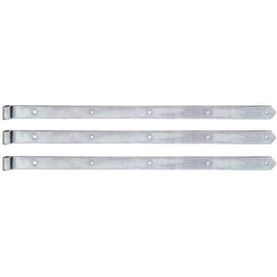 Alberts 314170 Penture en différents modèles passivée gond Ø 13 mm taille 800 x 40 mm Set de 3 pièces - Publicité Alberts 314170 Penture en différents modèles passivée gond Ø 13 mm taille 800 x 40 mm Set de 3 pièces - Publicité